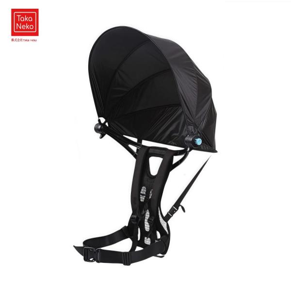 リュックサック用日傘 かぶる日傘 熱中症対策 UV 日焼け止め 折りたたみ傘 遮光 屋外作業用傘 手...