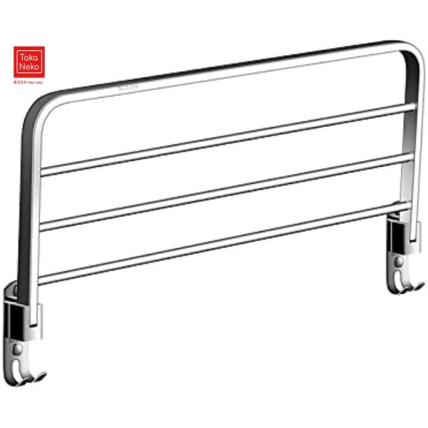 浴室タオル バー、304 ステンレス鋼折り畳みバス タオル ラック タオル掛け、壁掛け、シングル浴室...