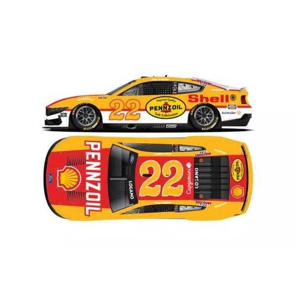 1/64 Nascar ナスカー Joey Logano #22 Shell-Pennzoil Th...