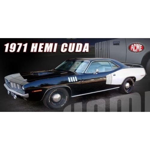 1/18 プリマス ヘミ バラクーダ 1971 Plymouth Hemi Barracuda AC...