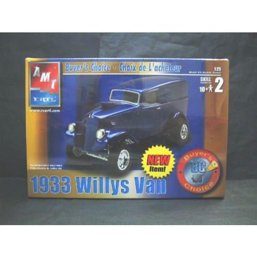 1/25 ウイリス バン 1933 Willys Van AMT