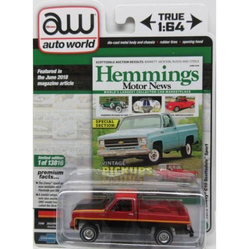 1/64 シボレー ピックアップトラック 1979 Chevy C10 Scottsdale Spo...