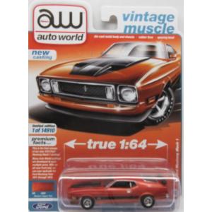1/64 フォード マスタング 1973 Ford Mustang Mach1 Auto World