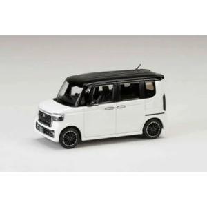 1/43 Honda N-BOX Custom Platinum White Pearl & Black Hobby Japan｜r-and-b