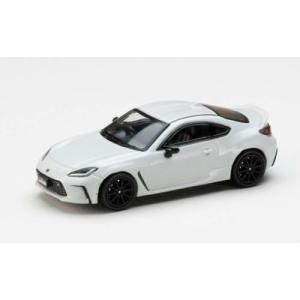1/64 Toyota GR86 RZ with Genuine Optional rear spoiler Crystal White Pearl Hobby Japan｜r-and-b