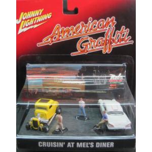 1/64 アメリカン グラフィティ メルズ ダイナー  American Graffiti CRUISIN' AT MEL'S DINER  ジョニー ライトニング JOHNNYLIGHTNING｜r-and-b