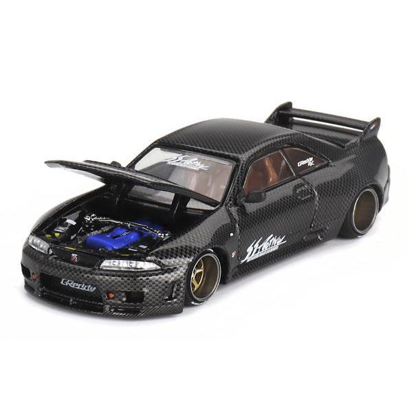 1/64 Nissan Skyline GT-R (R33) Active Carbon V2 クロ...