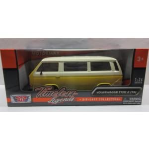 ミニカー 1/24 MOTORMAX 1990 VW フォルクスワーゲン タイプ2（T3