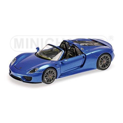 1/43 ポルシェ スパイダー　Porsche 918 Spyder 2013 Blue Metal...