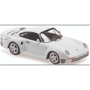 ミニカー/完成品 マキシチャンプス 1/43 ポルシェ 959 1987 ホワイト