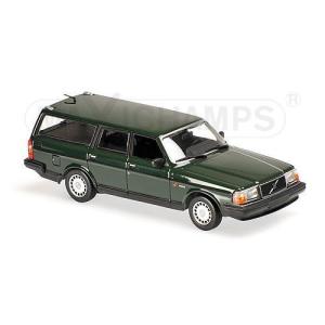 1/43 ボルボ 240 GL ブレーク Volvo 240 GL Break 1986 Dark Green MAXICHAMPS｜r-and-b