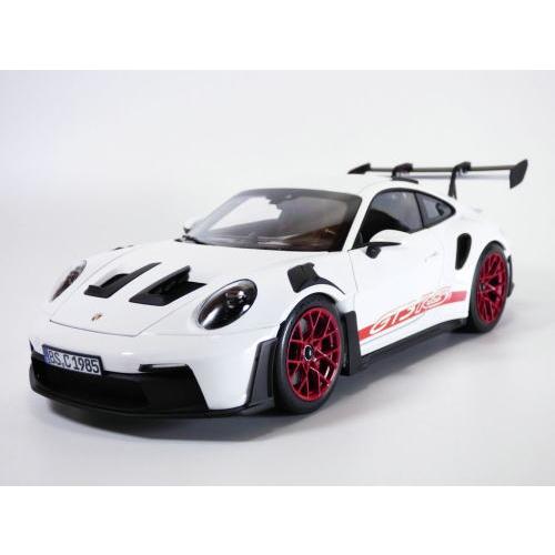 1/18 ポルシェ Porsche 911 GT3 RS 2022 White /Pyro Red ...