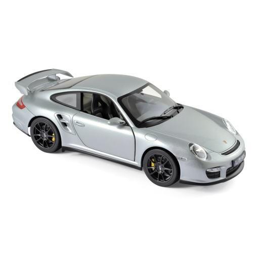 1/18 ポルシェ カレラ  Porsche 911 GT2 2007 Silver ノレブ Nor...