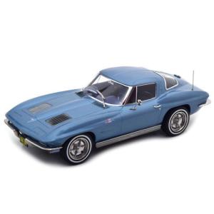1/18 シボレー コルベット Chevrolet Corvette Sting Ray 1963 Light Blue Metallic ノレブ Norev｜r-and-b