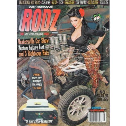 OL&apos;SKOOL RODZ 2012年5月号 #51 The Hot Rod Kulture Mag...