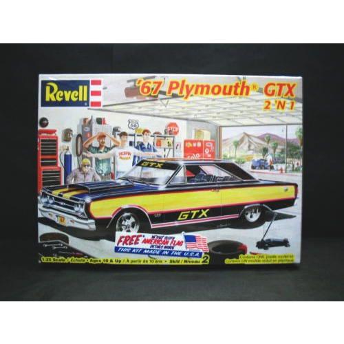 1/25 プリムス &apos;67 Plymouth GTX 2&apos;n1  レベル Revell