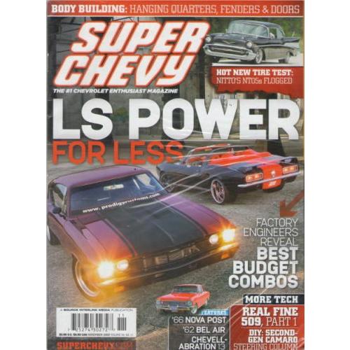 スーパー シェビー SUPER CHEVY 2009/NOV 洋書 US