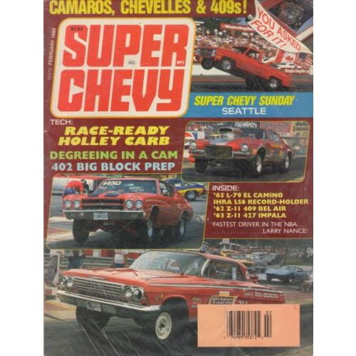 スーパー シェビー SUPER CHEVY 1989/FEB 洋書 US