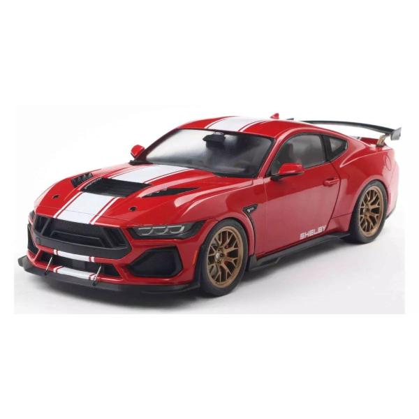 1/18 Ford Shelby Mustang Super Snake Red ソリド Solid...