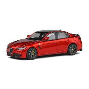 1/43 アルファ ロメオ ジュリア Alfa Romeo Giulia Quadrifoglio 2.9l Bi-Turbo レッド ソリド Solido｜r-and-b