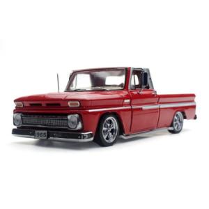 1/18 シボレー 1965 Chevrolet C-10 Lowrider Red サンスター Sun Star