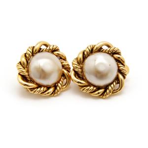 CHANEL（シャネル） イヤリング ココマーク ヴィンテージシャネル 95C