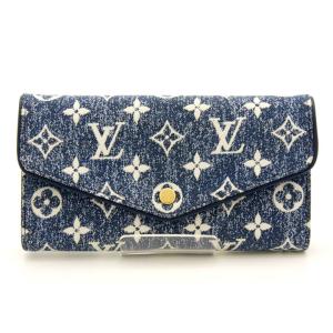 Louis Vuitton デニム 二つ折り財布 ルイヴィトン 二つ折り財布 モノグラム・デニム ポルトフォイユ