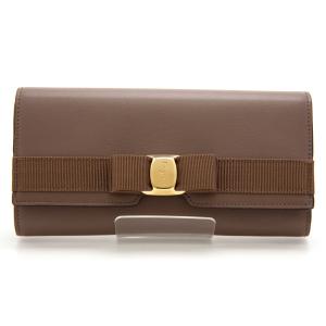 美品Salvatore Ferragamo サルヴァトーレフェラガモ 長財布 Salvatore Ferragamo サルヴァトーレ フェラガモ 長財布 66A590 721820
