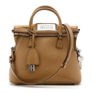 美品 メゾンマルジェラ Maison Margiela ショルダーバッグ 5AC ミニ S56WG0082 イタリア製 グリーン ライン11 2way レディース 中古 Maison Martin Margiela】メゾンマルジェラ『5AC ミニバッグ