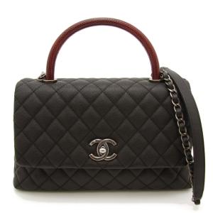 CHANEL（シャネル） ハンドバッグ レディース ココマーク ブラック