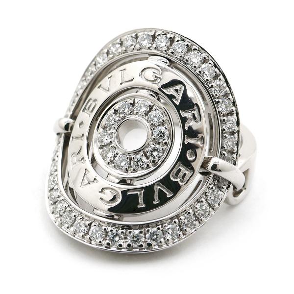 BVLGARI ブルガリ 指輪 新品仕上げ済 K18WG アストラーレ ダイヤモンド リング 11号...