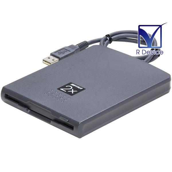 FD-2USB BUFFALO USB対応 2倍速 3.5インチ 2HD/2DD フロッピーディスク...