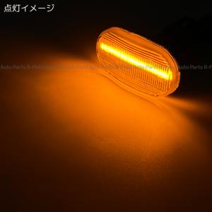 LED シーケンシャル サイドマーカー クリア...の詳細画像3