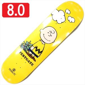 【8.0" デッキ スケートボード エレメント】Element Brandon Westgate Peanuts Charlie Brown 8.0"｜r-fskateshop