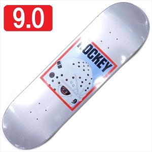 【9.0" デッキ スケートボード ホッケー】Hockey Half Mask Silver 9.0"｜r-fskateshop