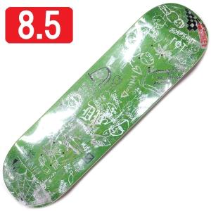 【8.5" デッキ スケートボード ホッケー】Hockey Desk Carve 8.5" Green｜r-fskateshop