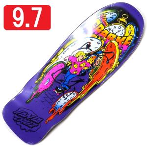 【9.7" デッキ スケートボード サンタクルーズ】Santacruz Grabke Melting Clocks Reissue 9.7"｜r-fskateshop