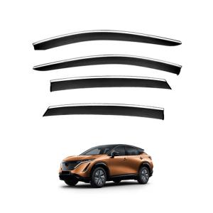 日産アリア 社外品 プラスチックバイザー 4枚 日産（NISSAN） アリア/ARIYA FEO：純正 プラスチックバイザー 1台分
