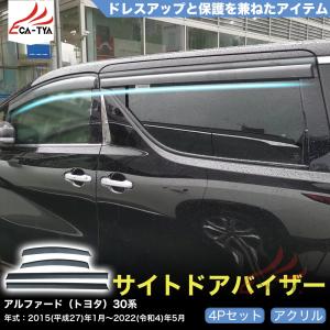 TOM'S（トムス） ドアスポーツサイドバイザー アルファード・ヴェル