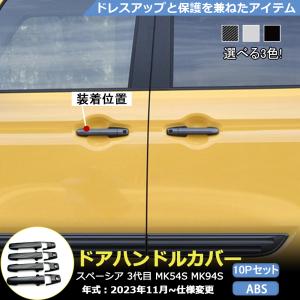 スペーシア ドアハンドルエスカッション 「スズキ純正用品」スペーシア