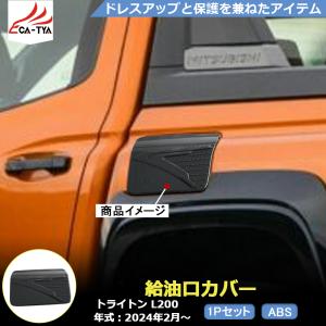 トライトン LC2T 2024(R6).2- フューエルリッドガーニッシュ 海外 三菱