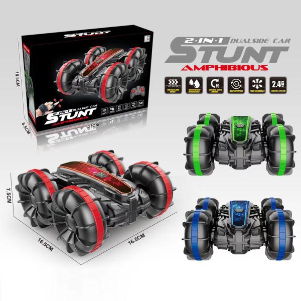 WJ013 RCラジコンカー リモコンカー 360度回転 1:16 スタントカー 水陸両用 オフロー...