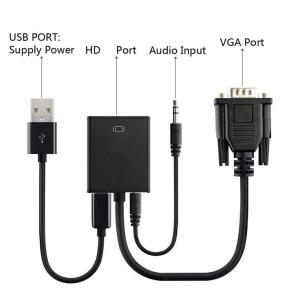 VGA HDMI変換ケーブル VGA to H...の詳細画像3