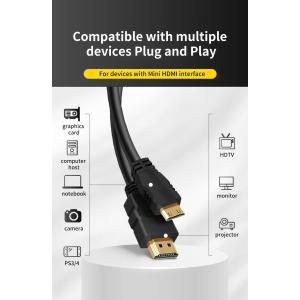 HDMIミニ-HDMIケーブル 1m HDMI...の詳細画像1