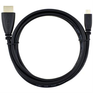 micro HDMI-HDMIケーブル 1m マイクロHDMIケーブル Ver1.4 A-Dタイプ 3D対応 av-hd-hdmcr1