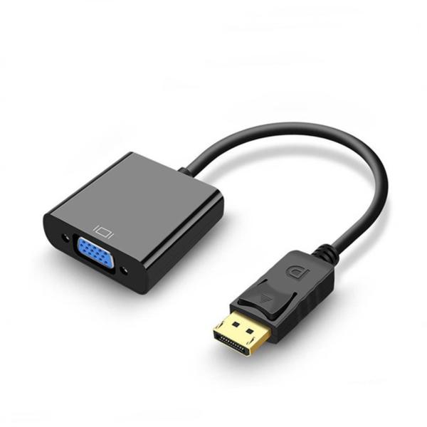 DisplayPort VGA変換ケーブル　dp vga 変換 DP オス VGA メス DP to...