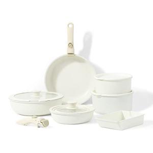 CAROTE カローテ フライパンセット IH対応 ガス火対応 鍋セット 12点