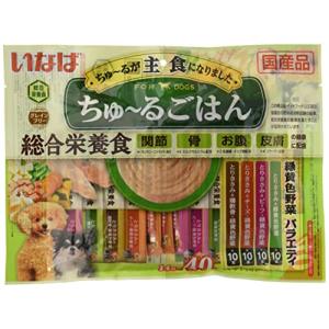 いなば ちゅ~るごはん40本 緑黄色野菜バラエティ｜r-k-shop