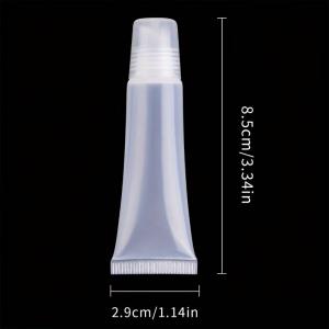 13個セット 10ml 傾斜口透明リップグロス...の詳細画像3