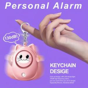 130dB 大音量防犯ブザー キーホルダー付き...の詳細画像3